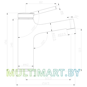 Смеситель Lemark Minima LM3806C картинка 3